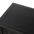thumbnail image 2 of Console Table with 4 Drawers and 1 Storage Cabinet, Black - Saltoro Sherpi, 2 of 5