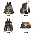 thumbnail image 4 of FORMRS Mini Backpack Purse for Women Travel Daypack Casual Shoulder Bag, Black Skeleton, 4 of 7