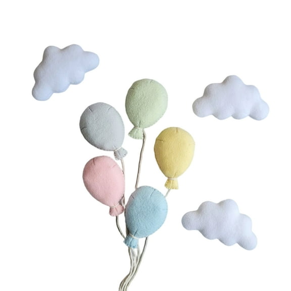UNTERING Newborn Photography Props Felt Balloon/ Posing Props Baby Photoshooting Props Photo Backdrop Decors Shower