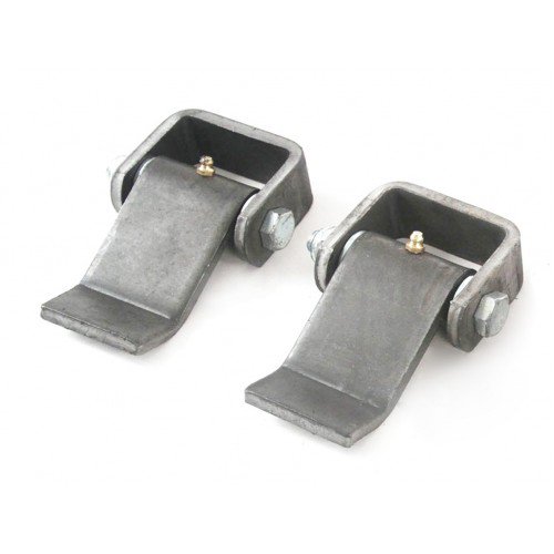 (2) New Heavy Duty Truck Trailer Door Hinges w/ Grease Fitting 27043