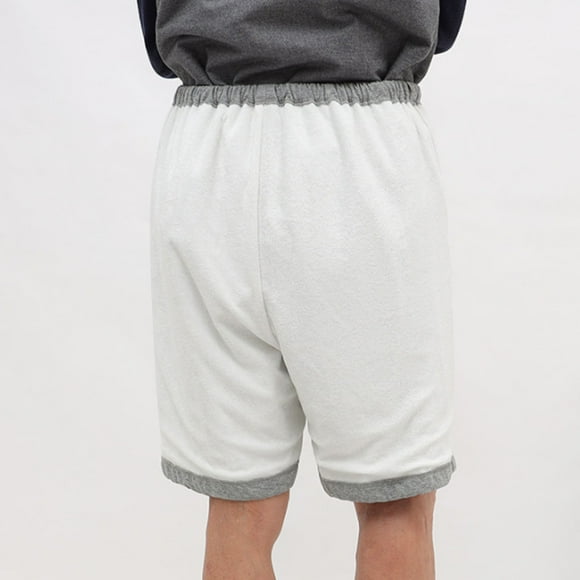 Baohd Pantalon d'Incontinence Adulte Couches Lavables Absorption Réglable Shorts Pantalons Anti-Pipi au Lit Coussin Imperméable 3TG