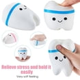 thumbnail image 3 of Realistic Tooth Shaped Squishies – Soft Slow-Rising Foam with a Silly Expression,Fun Little Fidget for Dental Offices,Party Favors,or Novelty Gifts, 3 of 6