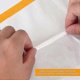 thumbnail image 2 of 4 Rolls Clear Plastic Sheeting 4.9x 65.5 Ft Pre-taped Masking Film Drop Cloths For Painting Automotive Painting Covering, 2 of 5