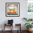 thumbnail image 3 of Art.com Golden Dog Canoe Co Right Facing Art Print by Ryan Fowler, Brown Frame Wall Art, 38" x 38", 3 of 5
