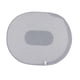 thumbnail image 2 of Cojín de espuma viscoelástica elástica suave profesional para asiento de cadera (malla gris), 2 of 14