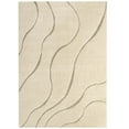 thumbnail image 2 of Modway Jubilant Abound Abstract Swirl 5x8 Shag Area Rug in Creame and Beige, 2 of 7