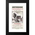 thumbnail image 2 of Edo Mulder 9x14 Black Modern Framed Museum Art Print Titled - Amsterdam Topography from Our Own Collection (1992), 2 of 5