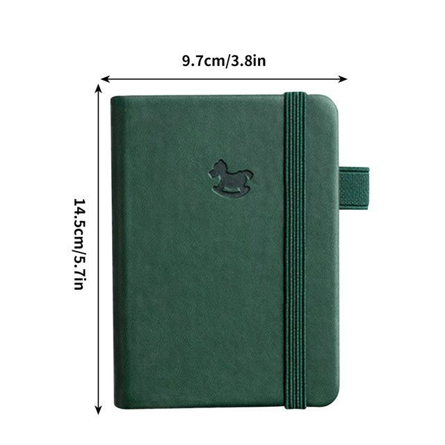 Dvruxg Small Notebook, Mini Notebook Thickening Simple Word Book Pocket Notepad Portable Taking Notes Stationery