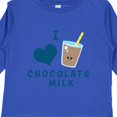 thumbnail image 4 of Inktastic I Love Chocolate Milk Boys or Girls Long Sleeve Toddler T-Shirt, 4 of 5