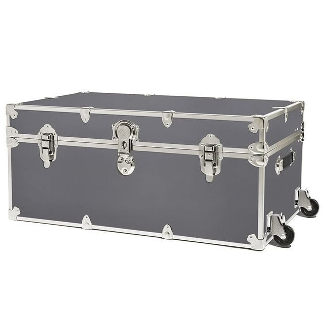 Rhino Trunk & Case Large Armor Trunk with Removable Wheels, Summer Camp