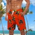 thumbnail image 2 of CHUMUD Men's Swim Trunks Hawaiian Bathing Mesh Lining Suit Swimsuits Beach Shorts Summer Casual (Avail for Big & Tall), 2 of 5