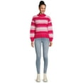 thumbnail image 5 of 99 Jane Street Women's Mock Neck Pullover Sweater with Long Sleeves, Midweight, Sizes XS-XXXL, 5 of 5