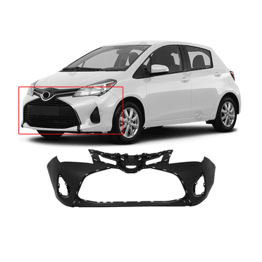 DCP Front Bumper Cover For Toyota Yaris 2015-2017 Primed 52119-0U927 TO1000408