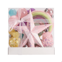 New Arrivals Christmas Tree Ornaments Rainbow Color Ball Set