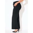 thumbnail image 3 of Catherines Women's Plus Size Ponte Wide Leg Pant, 3 of 4