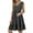 Grey, variant on Women's Sleeveless V Neck A Line Casual Dress Flowy Lightweight Summer Everyday Outfit Comfortable Breathable Fashionable Womens Casual Trendy Midi Dresses