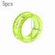 thumbnail image 3 of 10-Pack Professional Hair Cutting Scissors with Finger Rings for Barbering and Styling, 3 of 5