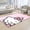Style four, variant on Pink White Cartoon Cat With Bow Area Rug, Soft Flannel Non-Slip Washable Floor Mat for Bedroom Living Room, 5 Cute Designs Two Sizes 70.87×47.24 / 62.99×47.24 Inch Ideal Birthday Gift for Cartoon Lov