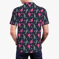 thumbnail image 6 of Cauagu Ping Pong Rackets And Balls Print Men's Polo Shirts, Short-Sleeve Polo Shirts for Men Performance Golf Shirt Athletic Casual Collared T-Shirt-Medium, 6 of 8