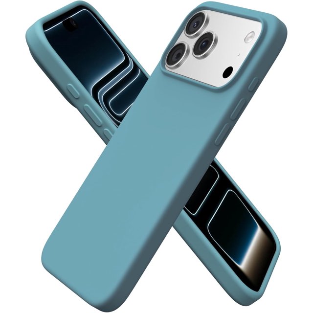 Compatible with iPhone 17 Pro Max Case,Slim Liquid Silicone 4 Layers Soft Gel Rubber Shockproof Protective Phone Case 6.9" with Anti-Scratch Microfiber Lining-Cactus