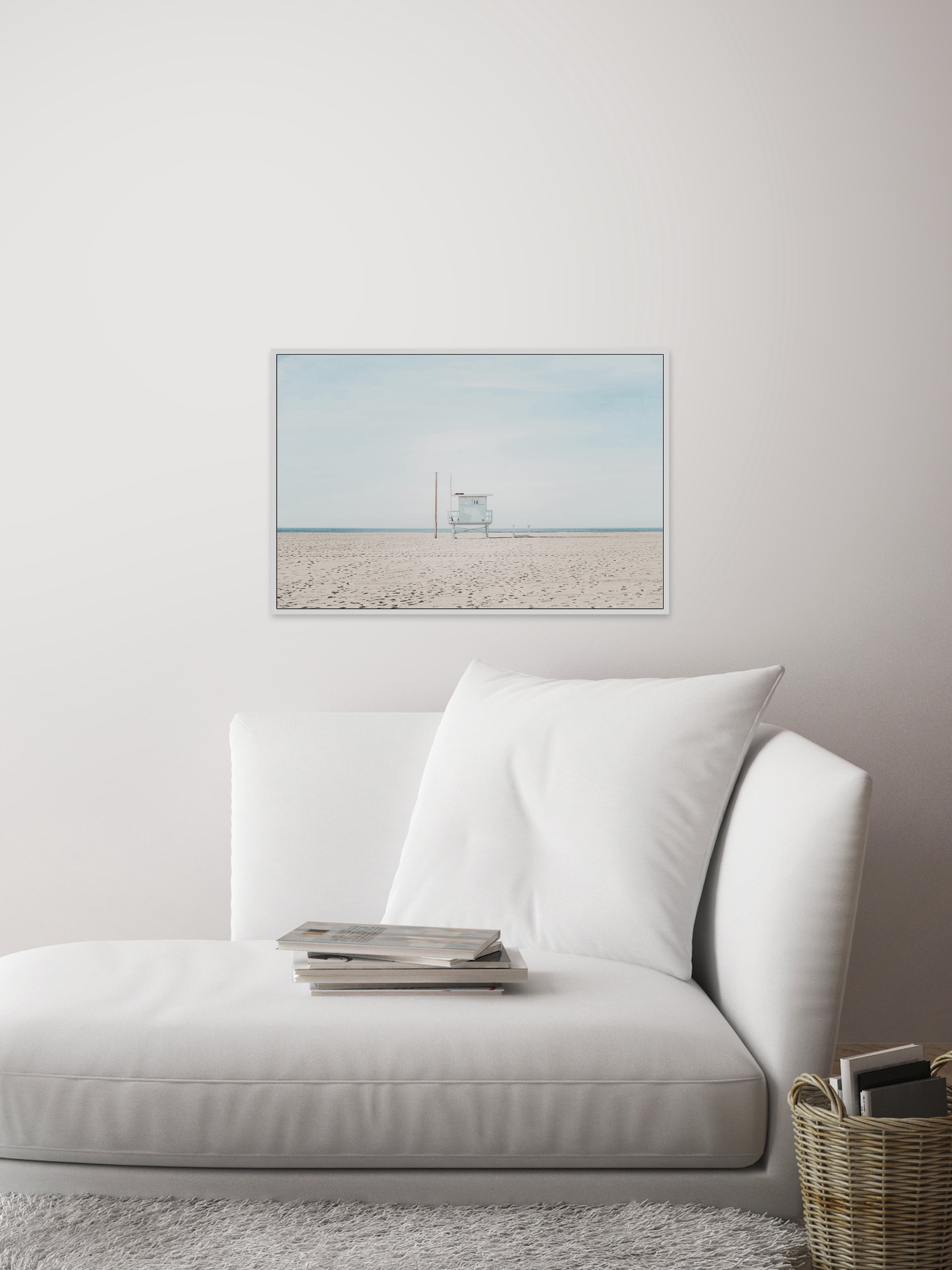 #14 Floater Framed Painting Print on Canvas