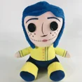 thumbnail image 2 of Muñeco de peluche Coraline de 9,8 pulgadas, figura de dibujos animados, almohada suave, colección de Terror, muñecas, regalo de Navidad para niños y niñas, 2 of 5