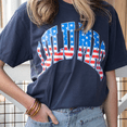 thumbnail image 2 of Girlie Girl Lulu Mac USA Stars T-Shirt, 2 of 3