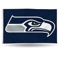 thumbnail image 1 of NFL Seattle Seahawks 3-Foot by 5-Foot Single Sided Banner Flag with Grommets, 1 of 3