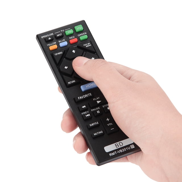 Télécommande ABS Noire, Télécommande Blu-Ray, TV pour Blu-Ray