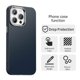 thumbnail image 2 of For iPhone 14 Pro Case Cell Phone Hybrid Back Cover Carbon Fiber Texture - Blue, 2 of 5