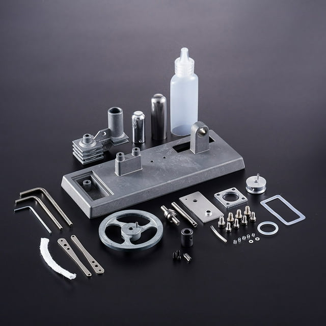 Hot Air Stirling Engine Education Toy Safe And Durable Electricity Power Generator Model Easy Operation