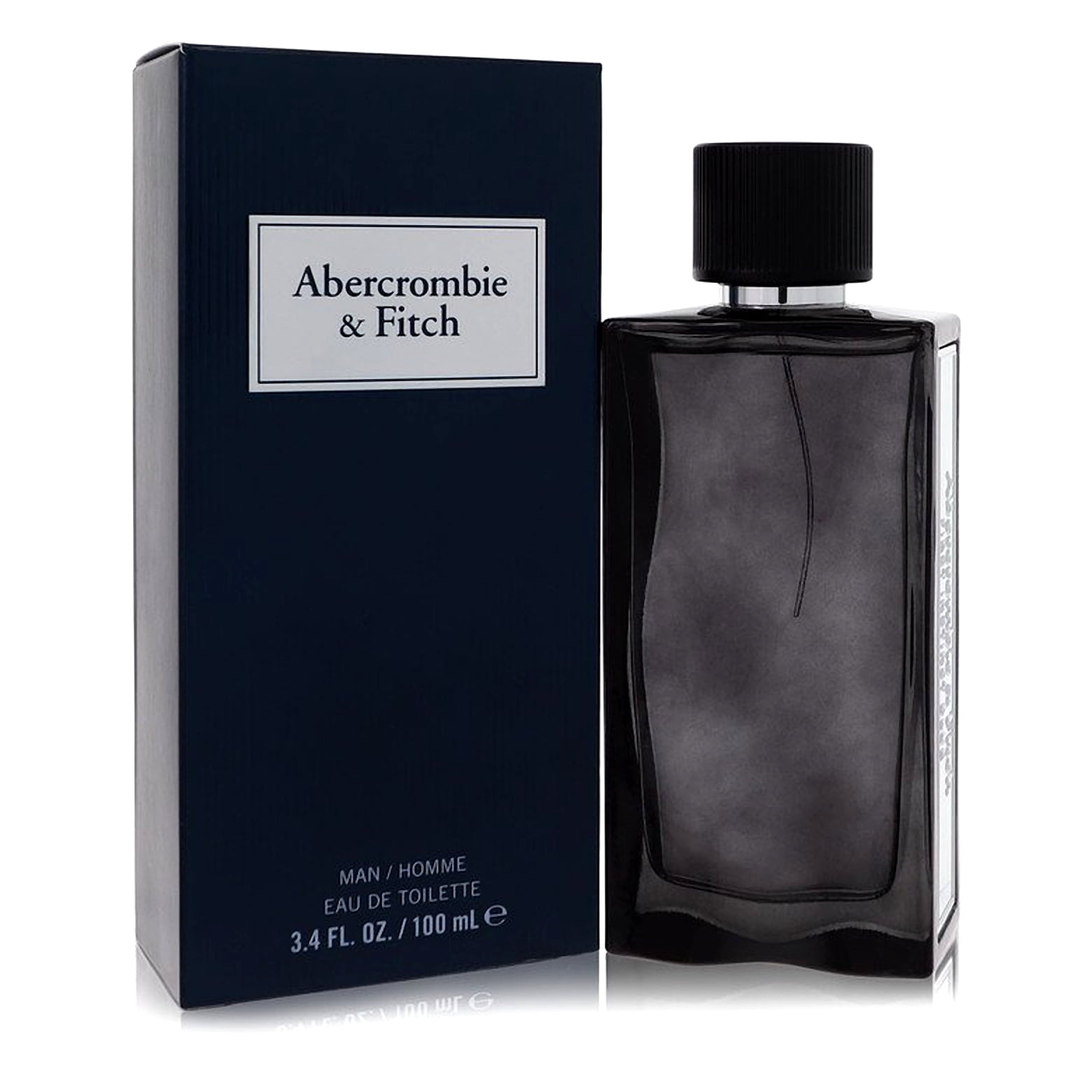 Abercrombie and Fitch First Instinct Blue Eau De Toilette Spray, Cologne for Men, 3.4 Oz.