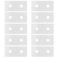 thumbnail image 4 of Connecting Plate,10Pcs Joining Plate Aluminum Vertical Connection Tool Hole Joining Plate Streamlined Design, 4 of 8