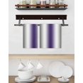 thumbnail image 3 of Gray Purple Kitchen Dish Towels for Drying Dishes Set of 4, Modern Gradient Geometric Waffle Weave Microfiber Hand Tea Bathroom Towels Quick Dry & Absorbent Towel 15.7x23.6, 3 of 7