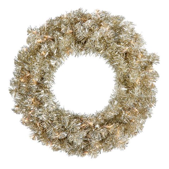 Vickerman B982537LED Couronne de Champagne 36 Po. LED 100 - Blanc Chaud