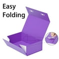thumbnail image 4 of Caja de regalo RYDDOY, 9.5 x 6 x 3 pulgadas, cierre magnético morado, paquete de 5, 4 of 8