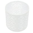 thumbnail image 1 of OULII Hollow Lampshade Iron White Square 1Pack, 1 of 8