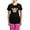 With Pink Pant, variant on CafePress - Happy Scottish Highland Cow Pajamas - Women's Short Sleeve Print T-Shirt and Pants Dark Cotton Pajama Set