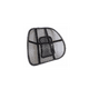 thumbnail image 1 of Respaldo Asiento Lumbar Soporte Espalda Ciatica Postura negro, 1 of 5