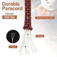 thumbnail image 3 of Uxcell Paracord Parachutes Cord Spool Survival Strong Rope String for Camping and Outdoor Activities Red/Black, 3 of 7