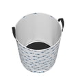 thumbnail image 3 of Daiia Party Shark Cute Round Laundry Basket with Handles Thickened Waterproof Circular hamper,Dirty Clothes Storage Basket for Bedroom,Bathroom,College Dorm-Medium, 3 of 8