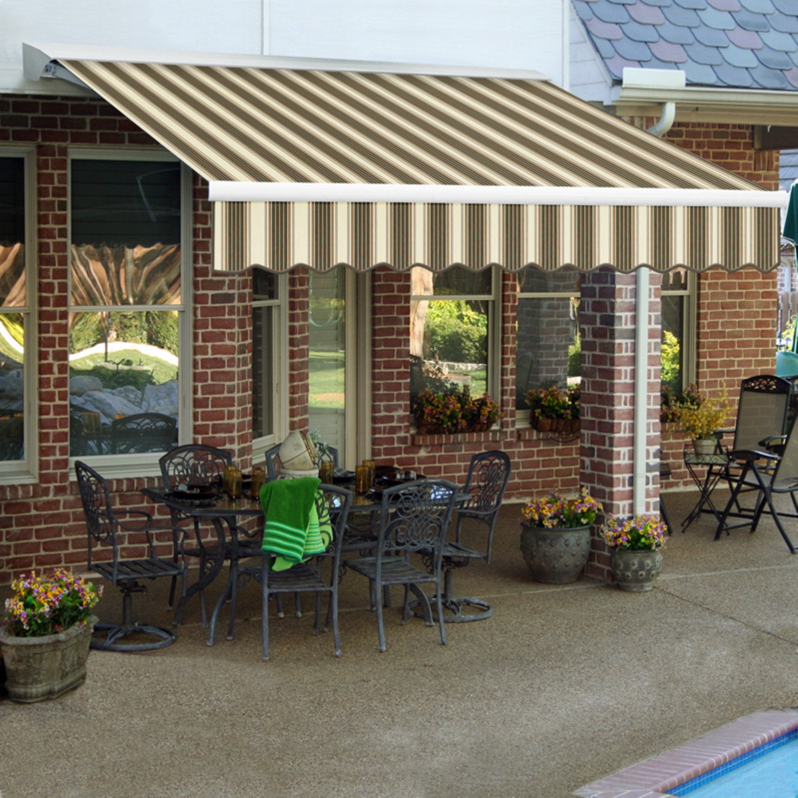 Awntech DESTIN 20 ft. Motorized Retractable Awning