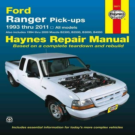 Haynes Repair Manual Ford Ranger Pick Ups 1993 Thru 2011