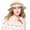 White, variant on Fashion Flower Lace Ribbon Wide Brim Caps Summer Beach Sun Protective Hat Straw Hats for Women
