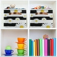 thumbnail image 7 of Chamomile Storage Basket, Durable Canvas Organizer With Handles Large Collapsible Storage Bins Boxes for Home Office - 2 Pack Home Decor, 7 of 7