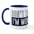 thumbnail image 2 of CafePress - Don't Talk To Me Mug - 11 oz Ceramic Mug - Novelty Coffee Tea Cup, 2 of 6