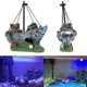thumbnail image 2 of Barco Pirata acuario aquascape acuario acuario de vidrio aquascape esquivando casa cadera casa resina barco pequeño hombre de bronce, 2 of 5