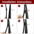 thumbnail image 2 of Unique Bargains 410mm 16' Rear Window Windshield Wiper Blade Arm Set for 00-04 Volvo V70, 2 of 5