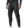 thumbnail image 2 of WREESH Men's Sweatpants Fashion Drawstring Elastic Waist Multi-Pocket Casual Length Pants Black, 2 of 5