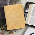 thumbnail image 6 of HELLHERO Yellow Church Bible Bag with Zipper Handle Bible Covers for Outdoor, PU Leather Bible Case for Christian Prayer, 6 of 12